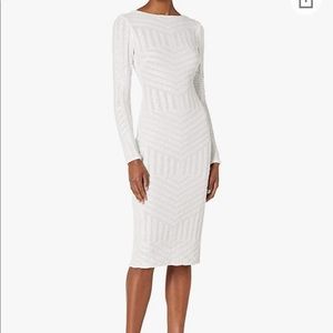 Dress the Population Emery White Dress